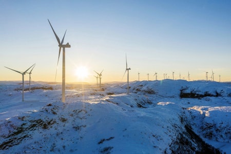 Roan vindpark er en del av den enorme Fosen-utbyggingen..Foto: Ole Martin Wold (Statkraft) Roan vindpark er en del av den enorme Fosen-utbyggingen..Foto: Ole Martin Wold (Statkraft)