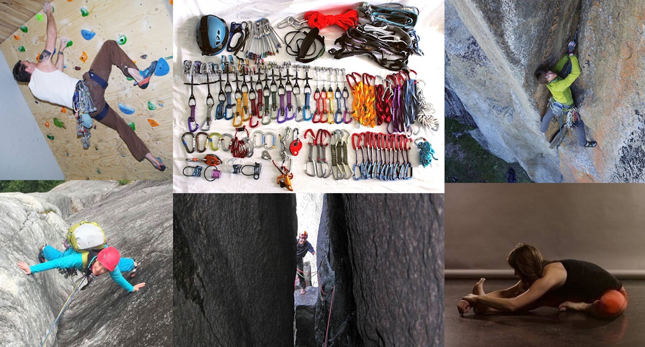 PLUSS PÅ TOPP: Artikler som hjelper mot å bli gal på grunn av korona, yoga og via ferrata var populære i året som gikk. klatring