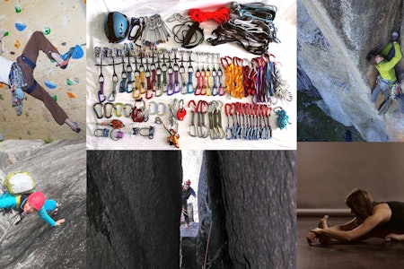 PLUSS PÅ TOPP: Artikler som hjelper mot å bli gal på grunn av korona, yoga og via ferrata var populære i året som gikk. klatring