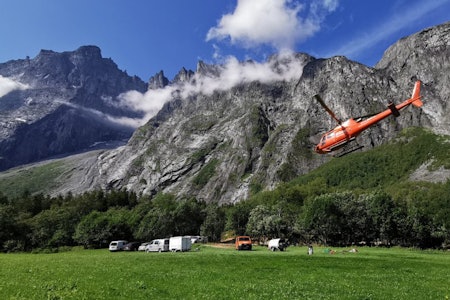 RAPPORT UTE: Rapporten etter ulykken hvor to tsjekkiske klatrere mistet livet i Trollveggen i juli er klar. Foto: Romsdal Fjellredningsgruppe / Kevin Kolstad RAPPORT UTE: Rapporten etter ulykken hvor to tsjekkiske klatrere mistet livet i Trollveggen i juli er klar. Foto: Romsdal Fjellredningsgruppe / Kevin Kolstad