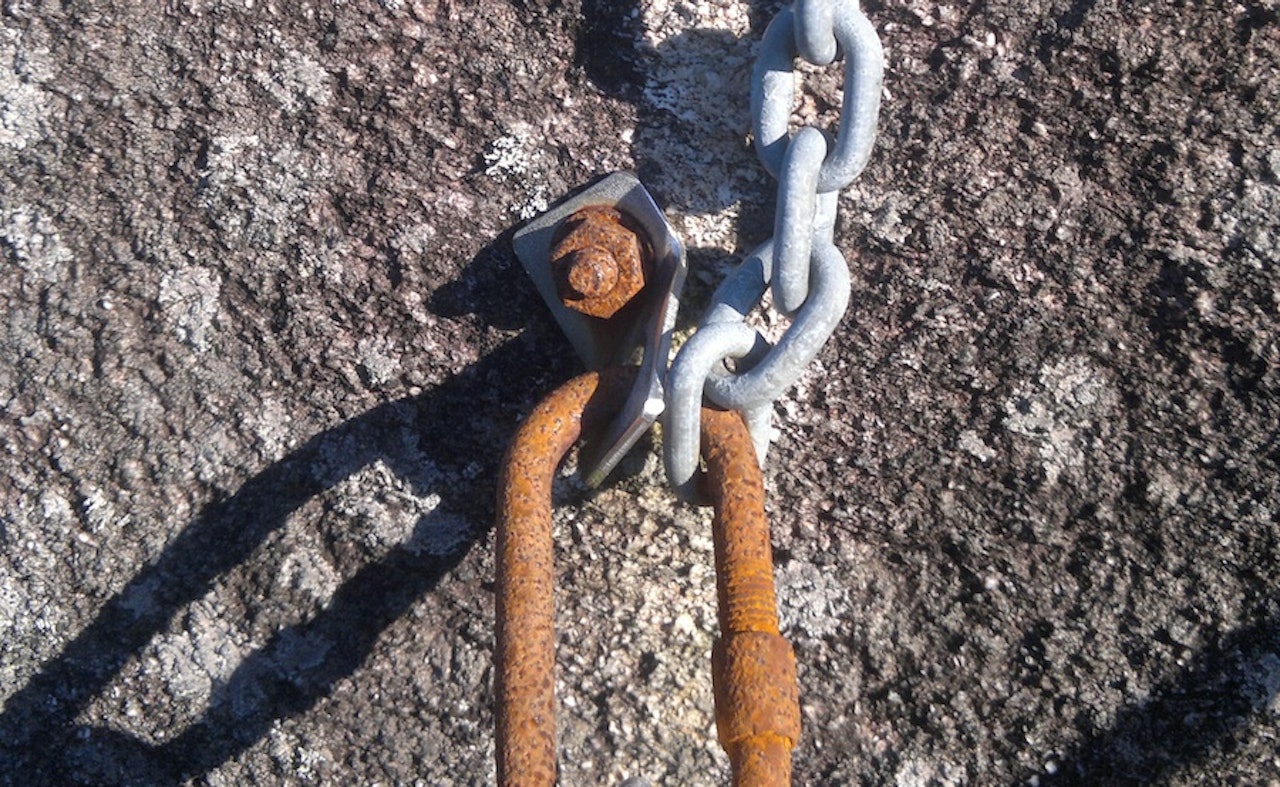 Et anker å være trygg i? Foto: Sindre Bø Et anker å være trygg i? Foto: Sindre Bø