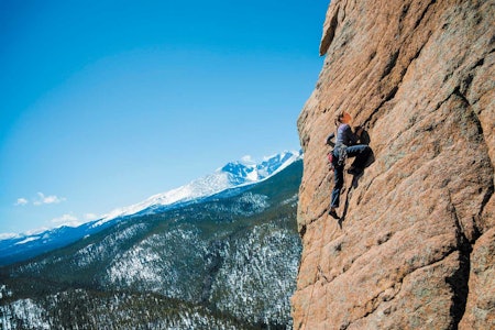 PÅ BLIKK: Rannveig Aamodt onsighter i Colorado, USA. Foto: Nathan Welton