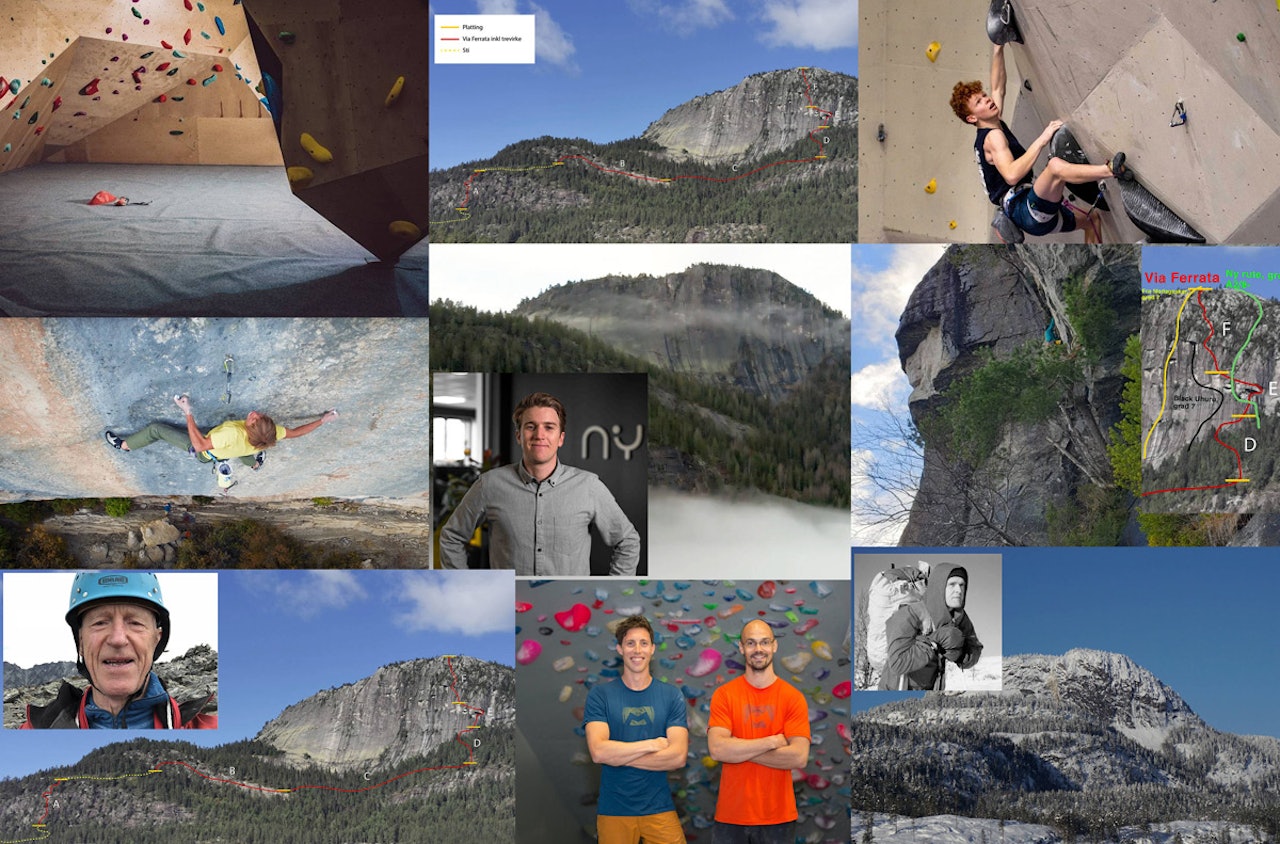 ENGASJEMENT: Som vanlig er det mye via ferrata og mye Andersnatten i de mest leste sakene på norsk-klatring.no sist måned. Men vi er opptatt av andre ting også. Klatring