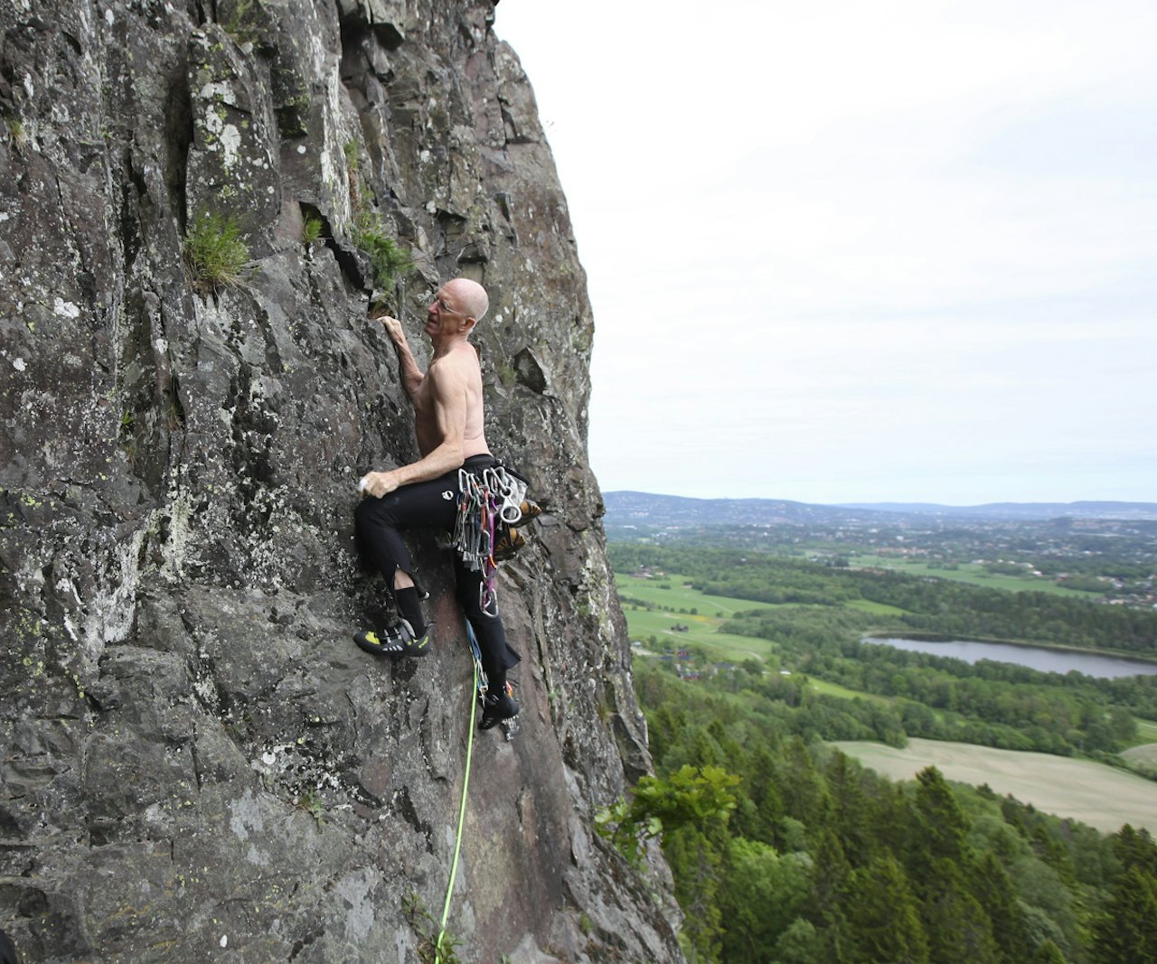 Ralph Høibakk i sving på Kolsås i 2014. Foto: Dag Hagen Ralph Høibakk i sving på Kolsås i 2014. Foto: Dag Hagen