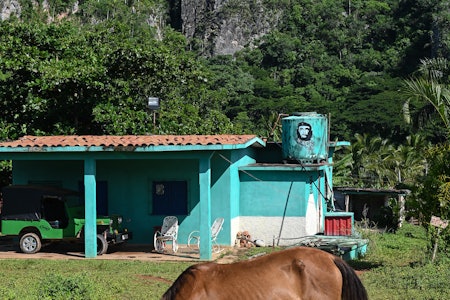 Ché på alle tanker: Den argentinske legen Ché Guevara er en av latinamerikas viktigste revolusjonære symboler. Foto: Ingrid Fadnes  Ché på alle tanker: Den argentinske legen Ché Guevara er en av latinamerikas viktigste revolusjonære symboler. Foto: Ingrid Fadnes