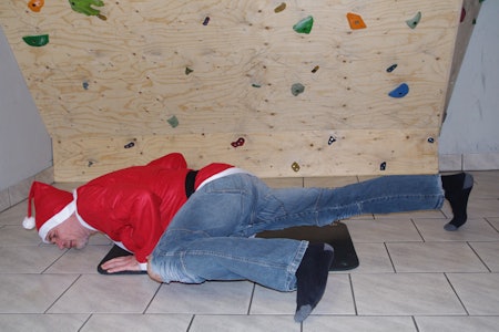 BARBRO: I dag hyller vi en helgen og trener stabilisering. BARBRO: I dag hyller vi en helgen og trener stabilisering.