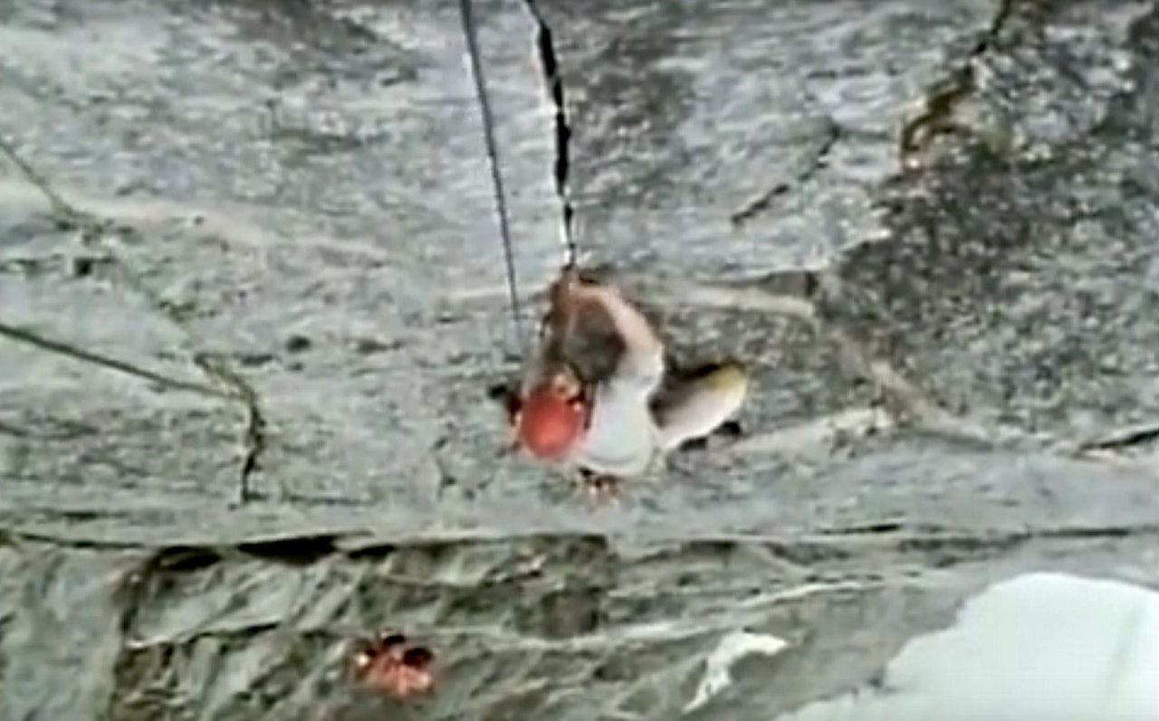 Hans Christian Doseth i Gråveggen. Foto: Skjermdump fra filmen. 