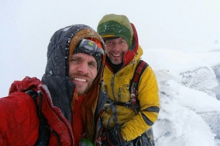 Polske Marcin Tomaszewski og Marek Raganowicz med ny rute i Trollveggen.  Polske Marcin Tomaszewski og Marek Raganowicz med ny rute i Trollveggen.