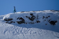 Anders Bersu gleder seg til landing på fast føre Anders Bersu gleder seg til landing på fast føre