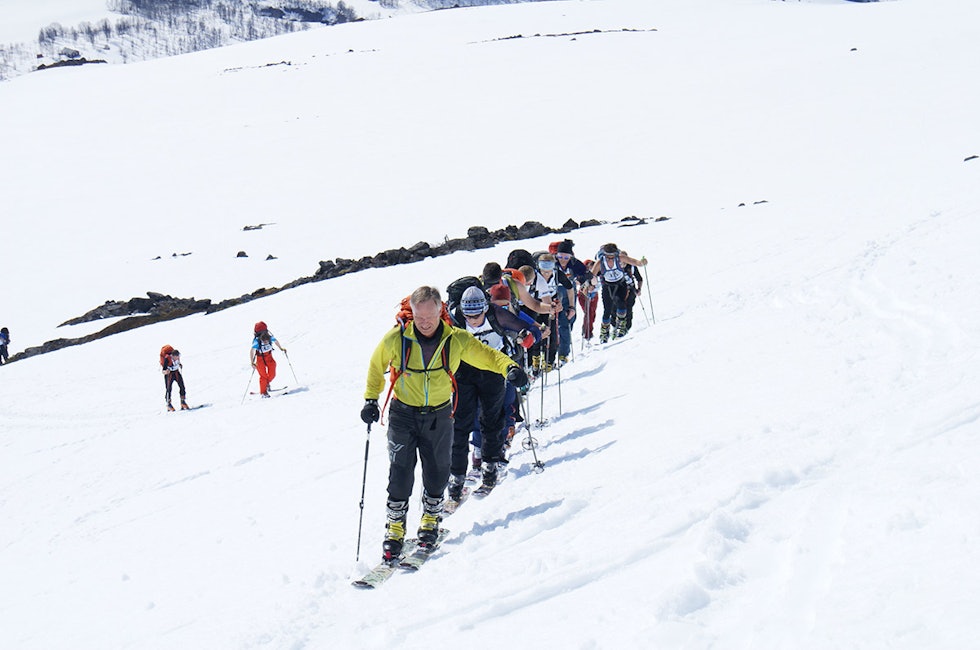 LANG REKKE: Det var god deltakelse i år - med spesielt mange internasjonale gjester.