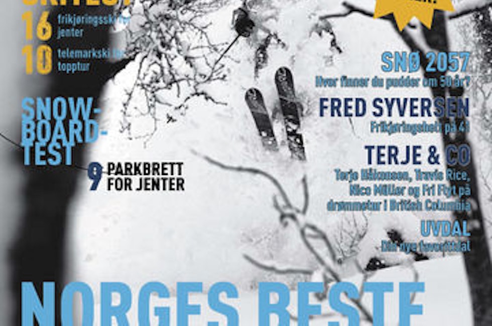 Sånn ser det ut, den smellfeite desemberutgaven av Fri Flyt som er i salg nå!