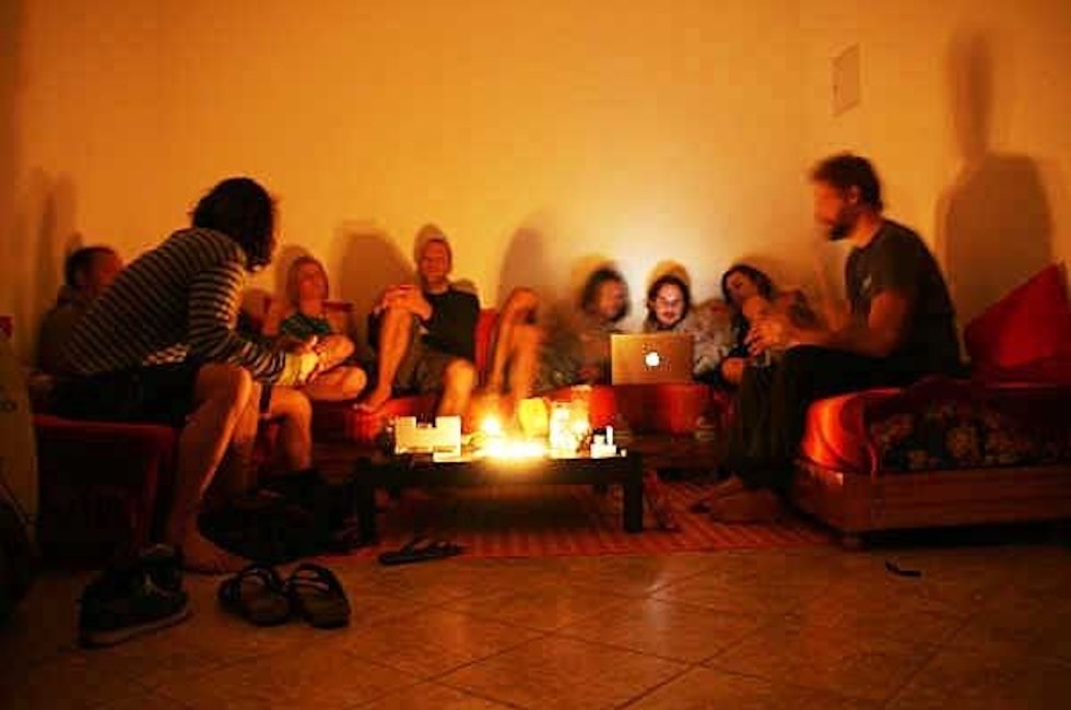 Taghazout og LaPiont Surfcamp, Knappskogs hjem de tre neste månedene.