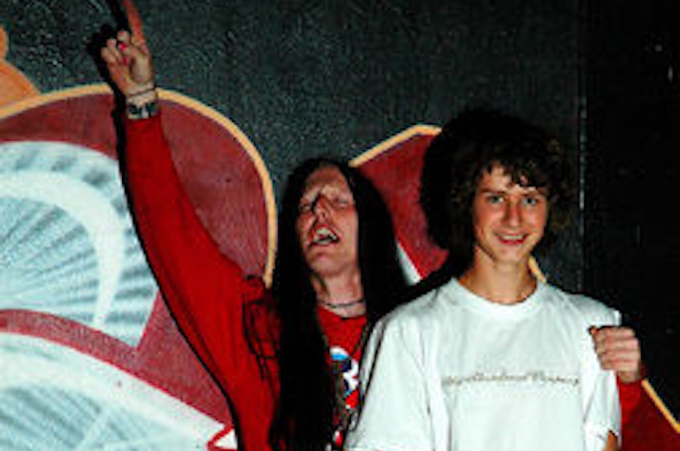 Martin Menzoni sang bursdagssang for Gustav.