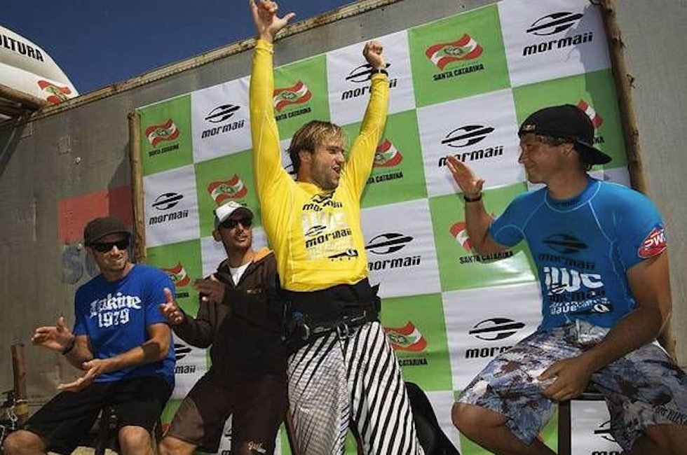 Kauli Seadi vant igjen. Briten Nik Baker på andreplass.
Foto: Carter, PWA