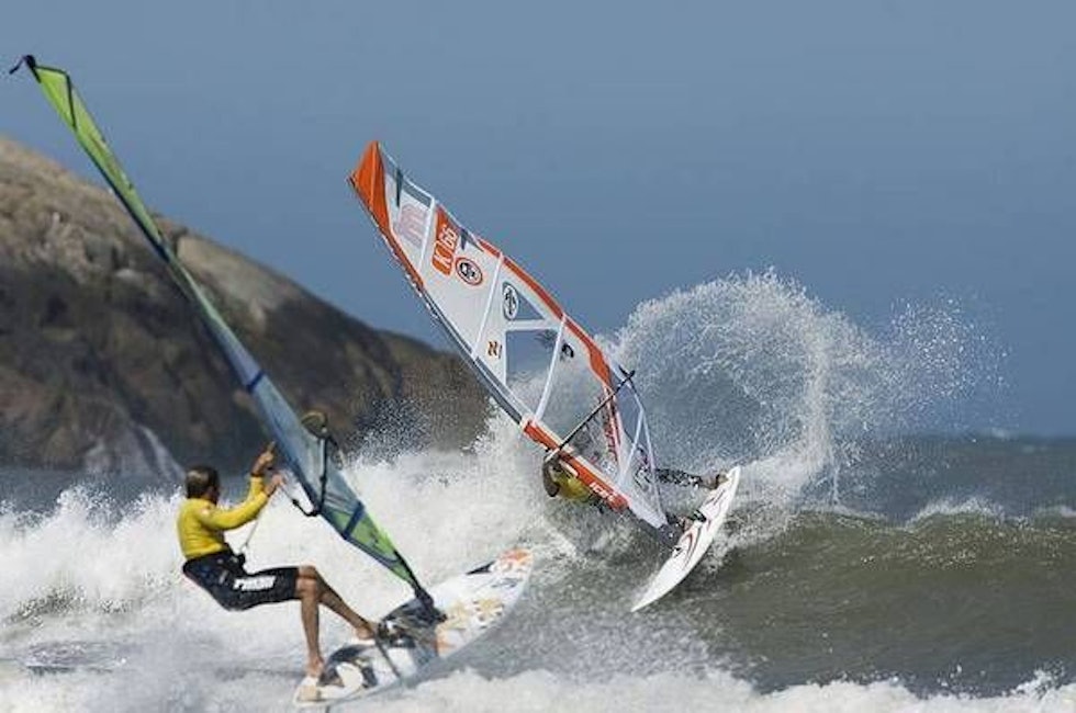 Nik Baker i aksjon.
Foto: Carter, PWA