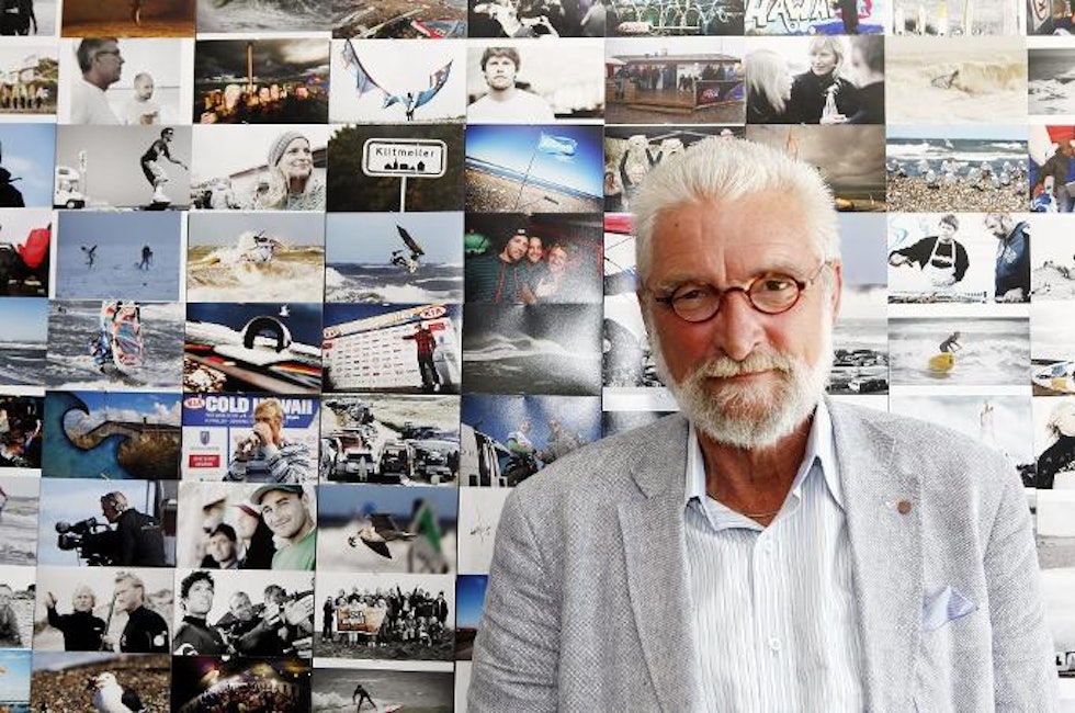 inn Jorsal er nyvalgt president i foreningen Friends of Cold Hawaii og skal samle inn 2,2 millioner kroner til World Cup i windsurfing som arrangeres i Klitmøller for fjerde året på rad. Foto: Caroline Omlid