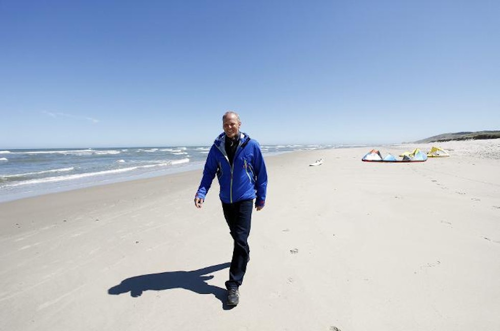 Olav Bleivik fra Larvik vil bruke ressurser i havet for å gjøre Larvik mer attraktiv. Foto: Caroline Omlid