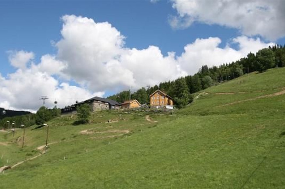 Ja, du sykler i et postkort.