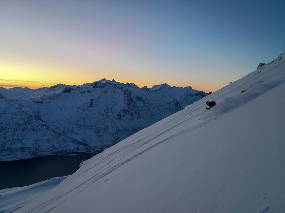 PUDDER: Buren rett ved Tromsø sentrum kan levere slike forhold. Foto: Foto: Anders Knutsen Buren