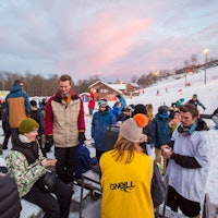 Vemund Sande sørger (som vanlig) for god stemning Vemund Sande sørger (som vanlig) for god stemning