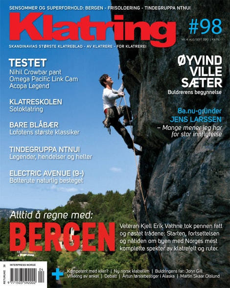 Cover Klatring 98 Cover Klatring 98