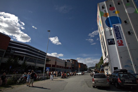 Veggen i Kongsberg. Foto: Chad Stokes Veggen i Kongsberg. Foto: Chad Stokes