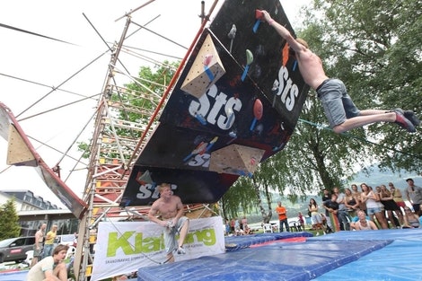 Bjørn Sætnan klatret bra og stakk av med 4. plassen. Magnus Midtbø følger med. Foto: Dag Hagen Bjørn Sætnan klatret bra og stakk av med 4. plassen. Magnus Midtbø følger med. Foto: Dag Hagen