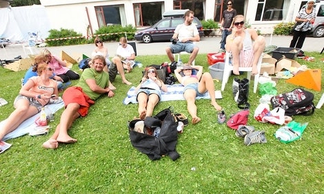 Tilskuere under Veko. Foto: Dag Hagen Tilskuere under Veko. Foto: Dag Hagen