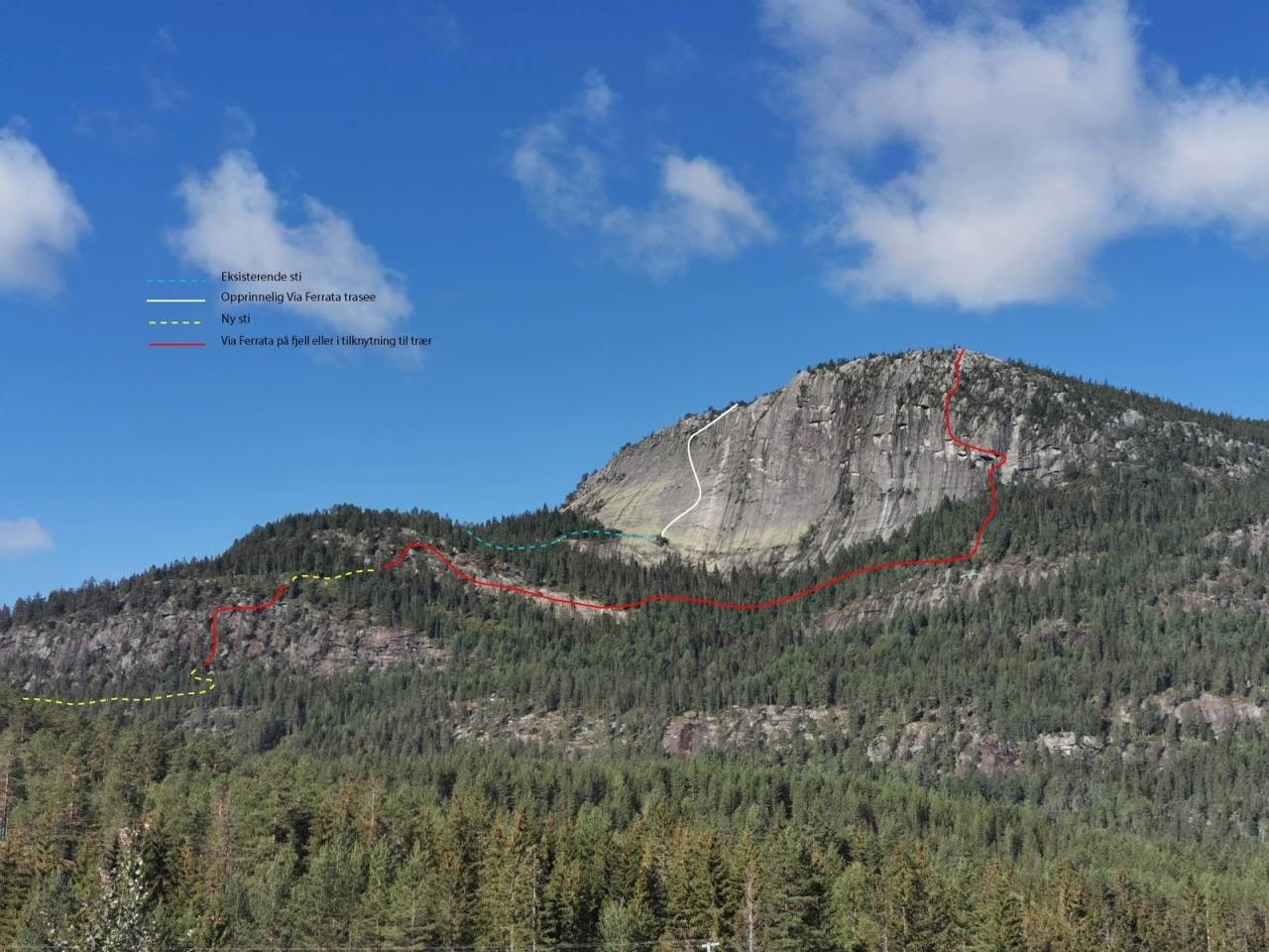 STERKE FØLELSER: Klatrere reagerer sterkt på planene om via ferrata på Andersnatten, noe byggherre Sigdal aktiv syns er vanskelig å forstå. Foto og montasje: Sigdal aktiv STERKE FØLELSER: Klatrere reagerer sterkt på planene om via ferrata på Andersnatten, noe byggherre Sigdal aktiv syns er vanskelig å forstå. Foto og montasje: Sigdal aktiv