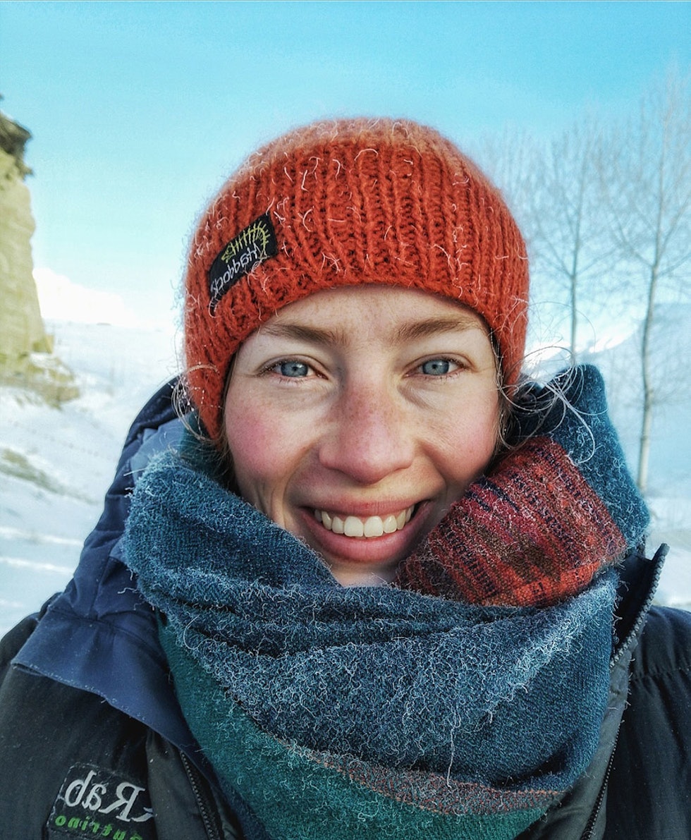NOMINERT TIL JENTEPRISEN: Kaisa Markhus. Foto: Privat Kaisa Markhus Jenteprisen klatring Afghanistan