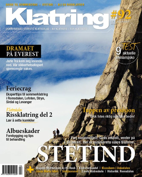 Cover Klatring 92 Cover Klatring 92