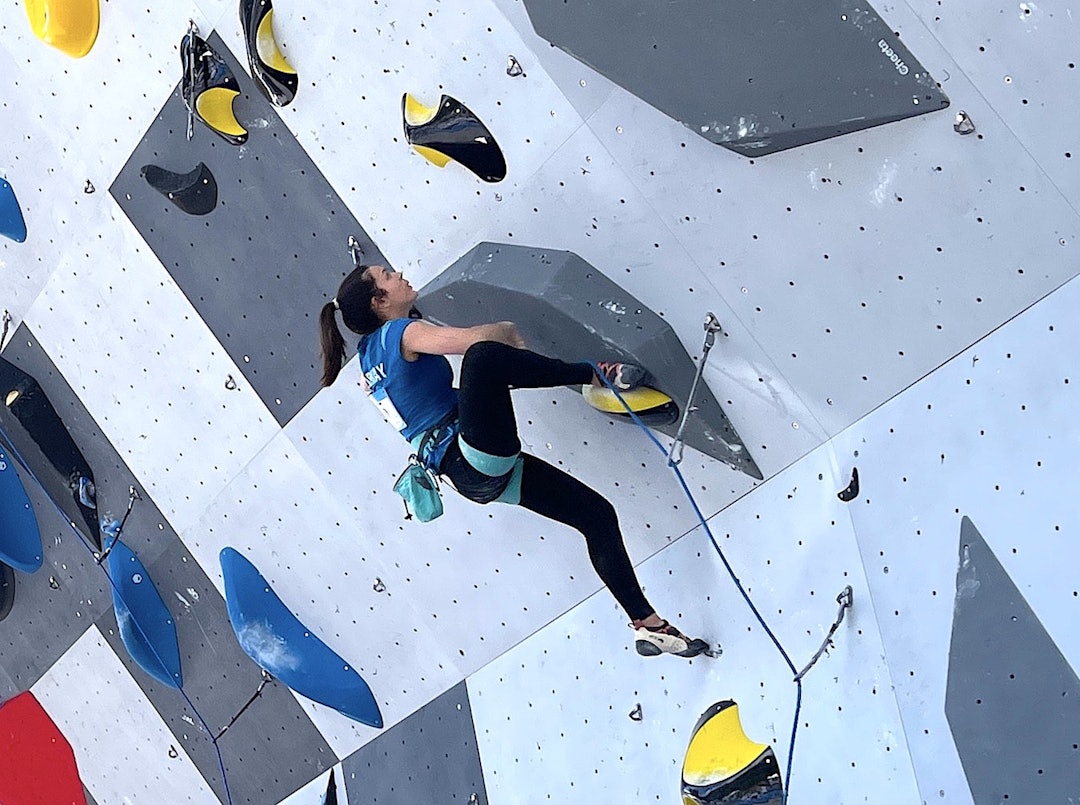 Verdenscup: Edel Lemvik konkurrerer i verdenscupen i Villiers. Foto: Foto: Tina Hafsaas edel lemvik villiers konkurranse verdenscup