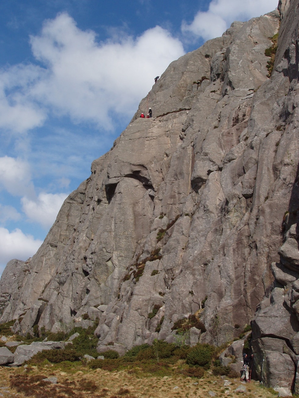 Klatring rundt Bergen klatrekurs Liafjell