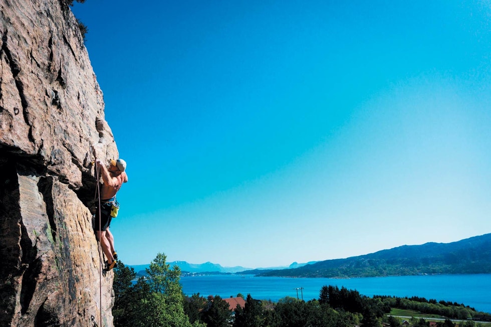 BREMSNES: Ronny Neergaard går Ikkje bare bare (7). Foto: Magnus Thue Stokstad BREMSNES: Ronny Neergaard går Ikkje bare bare (7). Foto: Magnus Thue Stokstad