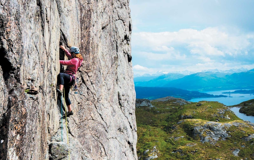 FREIKOLLEN: Anna Ervik Johnsen går Lynet (5+). Foto: Magnus Thue Stokstad FREIKOLLEN: Anna Ervik Johnsen går Lynet (5+). Foto: Magnus Thue Stokstad