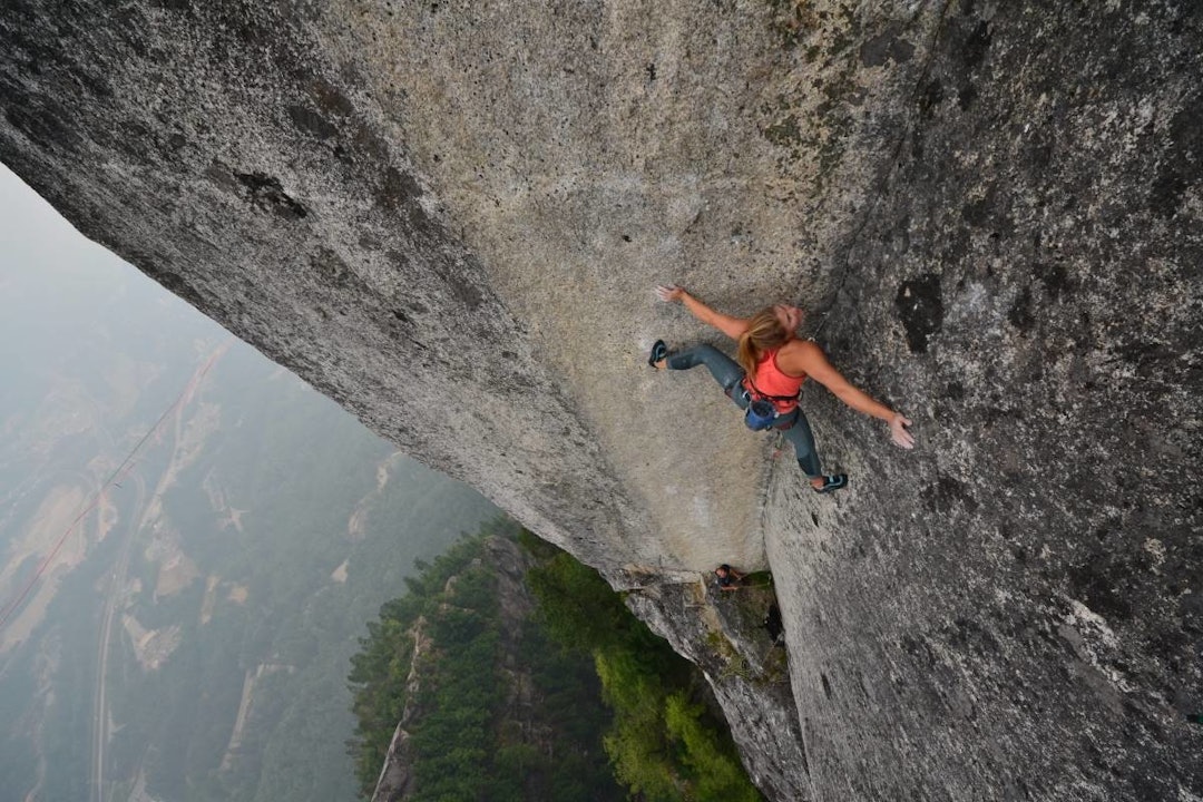 Hazel Findlay i Squamish