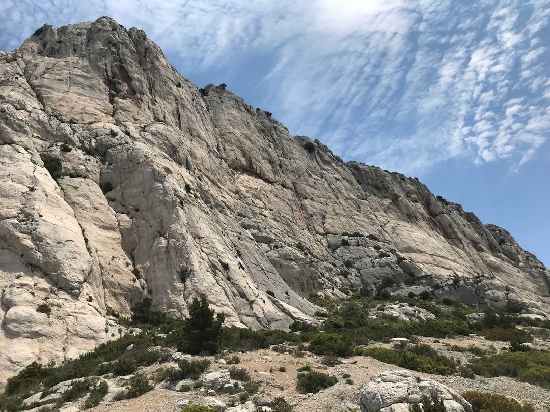 Bukta: Saphireryggen i profil. Foto: Øystein Dahl Les-Calanques-8