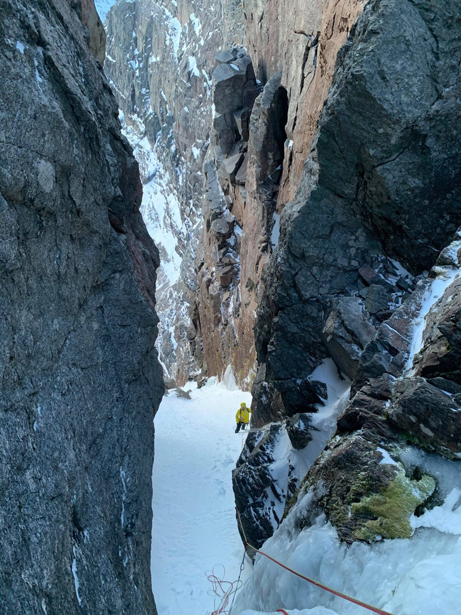 gjølapilaren isklatring