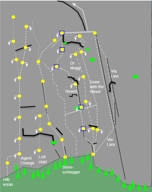 rebolting av reven hægefjell nytt anker markert rebolting av reven hægefjell nytt anker markert