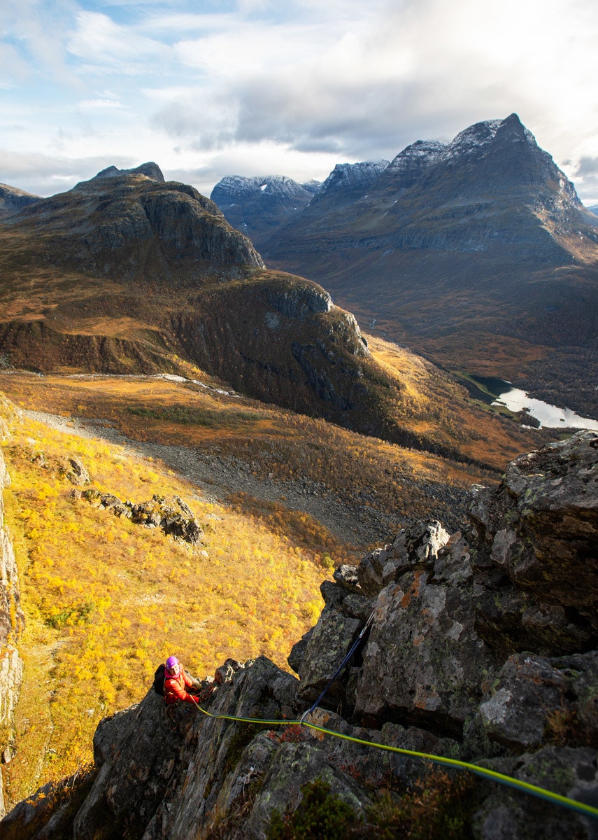 Innerdalen klatring fjellklatring