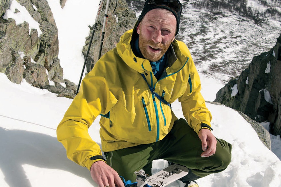 snøskred klatring Jørgen Aamot