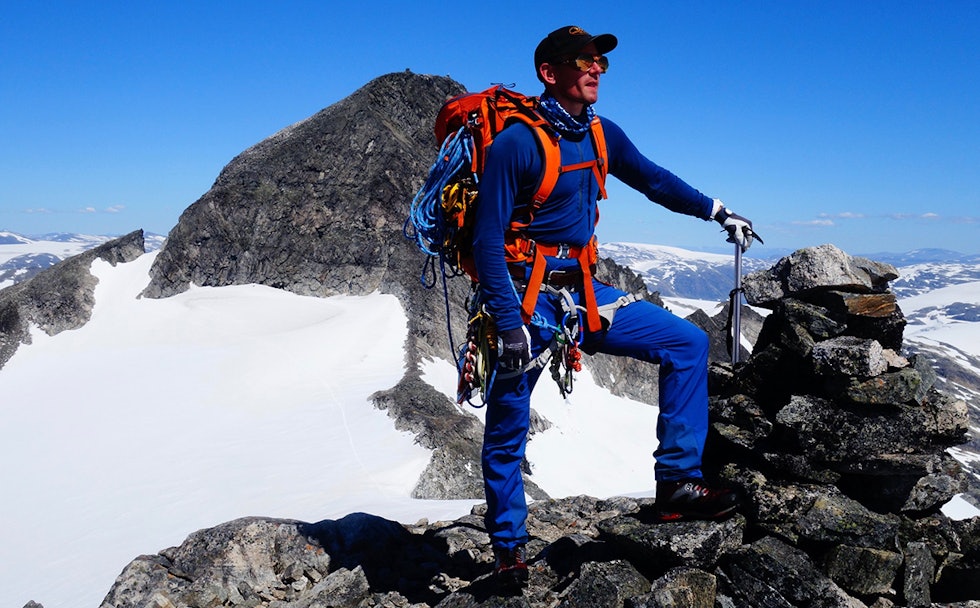 TILBAKE: Comeback til fjells. Foto: Privat dagfinn Engesmoen ulykke klatring