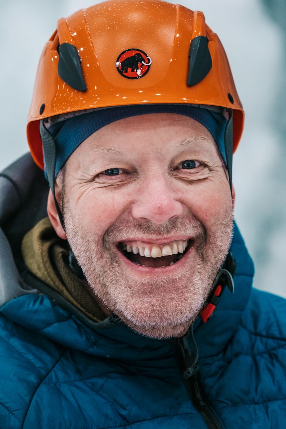 Hans Petter Håkonsen og Tau AS vil drifte isveggene på SNØ. Foto: Anders Vestergård andersvest-16