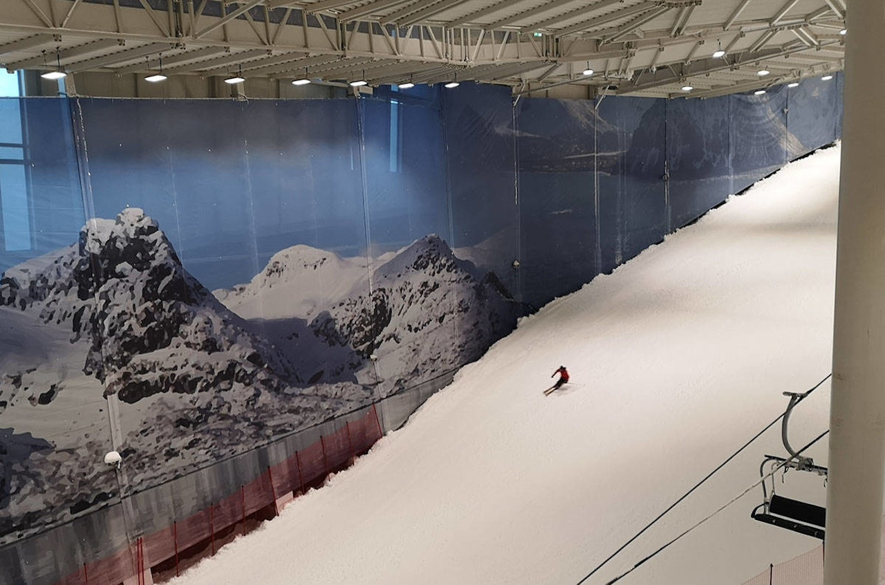 SNØ: En vannlekkasje gjør at det ikke blir noen åpning av Snø i helga. Foto: Gunhild Aaslie Soldal Snø