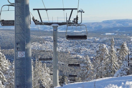 ÅPNER: Kongsberg Skisenter åpner fredag. Foto: Kongsberg Kongsberg