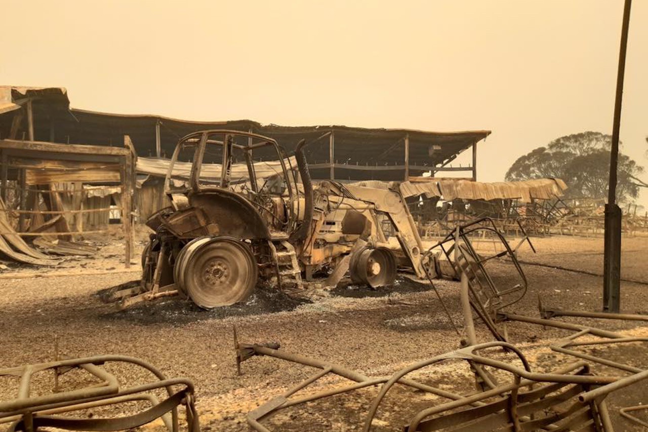 BRENT NED: Slik så Selwyn Snow Resort ut i går. Foto: Selwyn Snow Resort BRENT NED: Slik så Selwyn Snow Resort ut i går. Foto: Selwyn Snow Resort