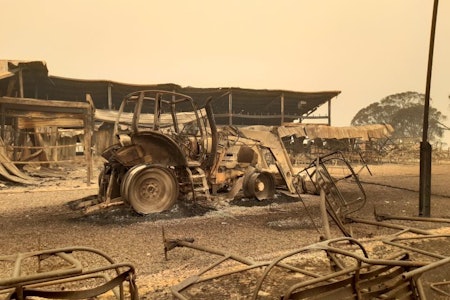 BRENT NED: Slik så Selwyn Snow Resort ut i går. Foto: Selwyn Snow Resort BRENT NED: Slik så Selwyn Snow Resort ut i går. Foto: Selwyn Snow Resort