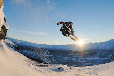 SELGES: Wenaasgruppen selger Bjorli til Bjorli Utvikling AS. De får overta skianlegget til sommeren. Her er Steffen Renå i skianlegget i 2008. Foto: Endre Løvaas Bjorli skisenter Wenaas