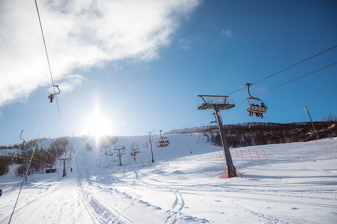 TIDLIGRABATT: Geilo er blant skianleggene som gir mest rabatt i forkant av sesongen. Foto: Paul Lockhart / Mustach Media Geilo
