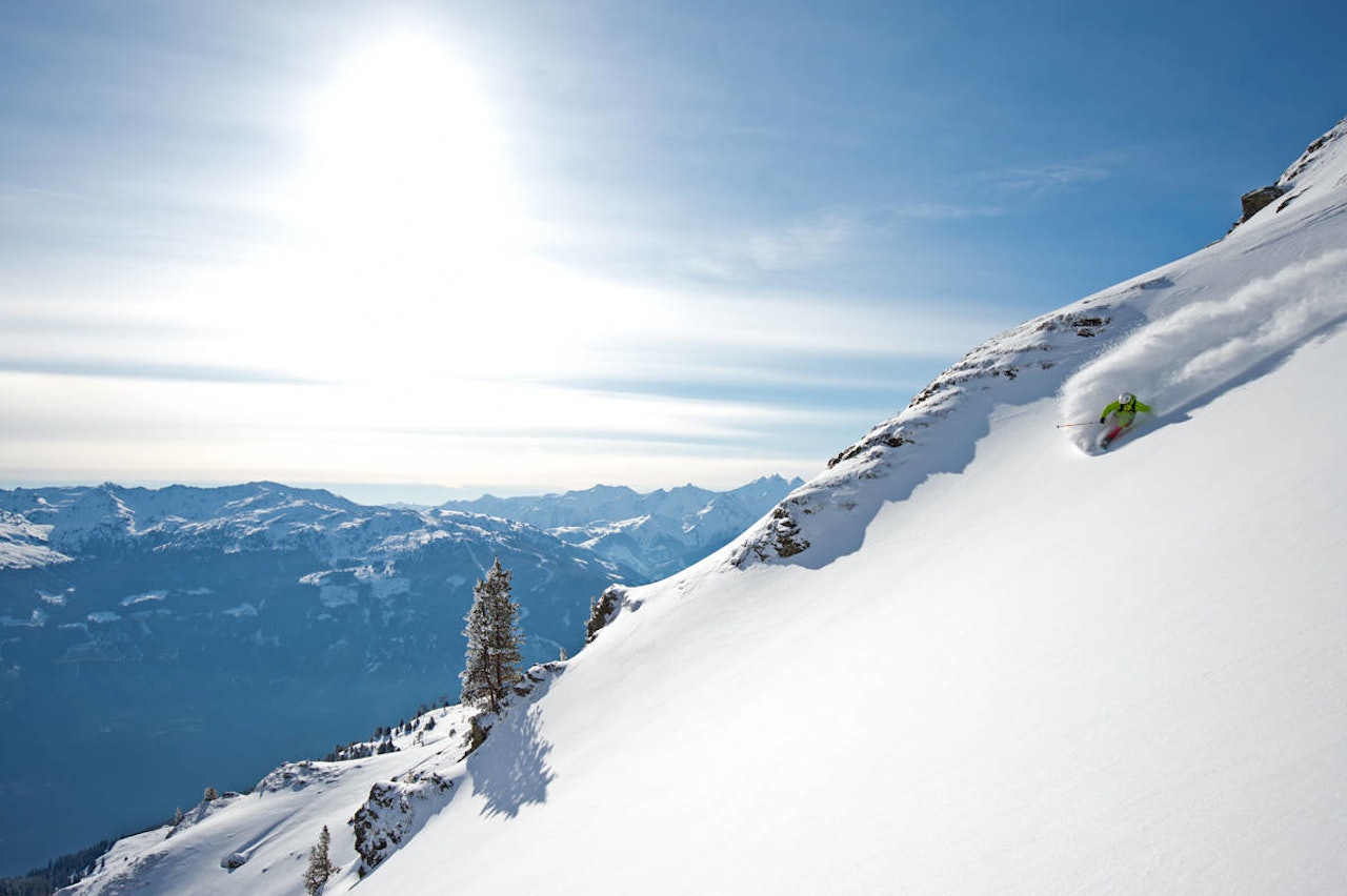 STENGTE ANLEGG: Italias statsminister vil ha stengte skianlegg i Europa. Her fra Hochfügen. Foto: Michael Neumann EU koronakrise